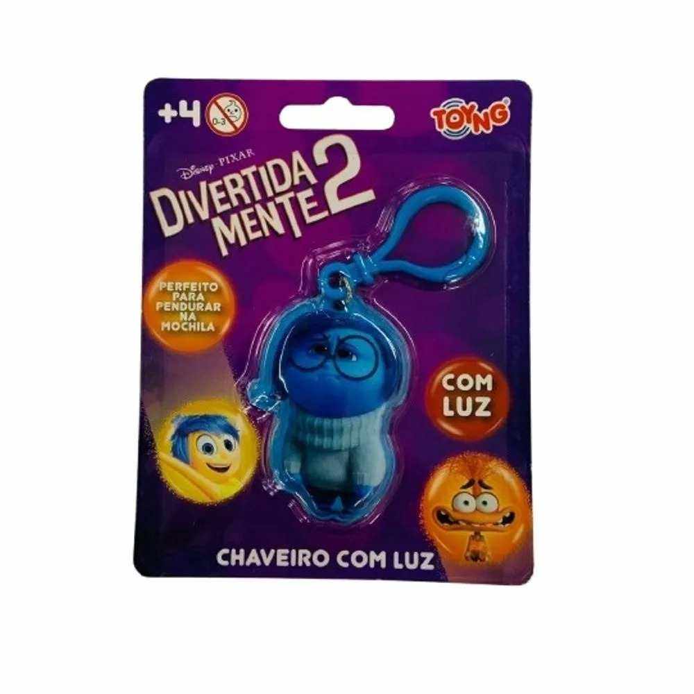 CHAVEIRO DIVERTIDAMENTE COM LUZ